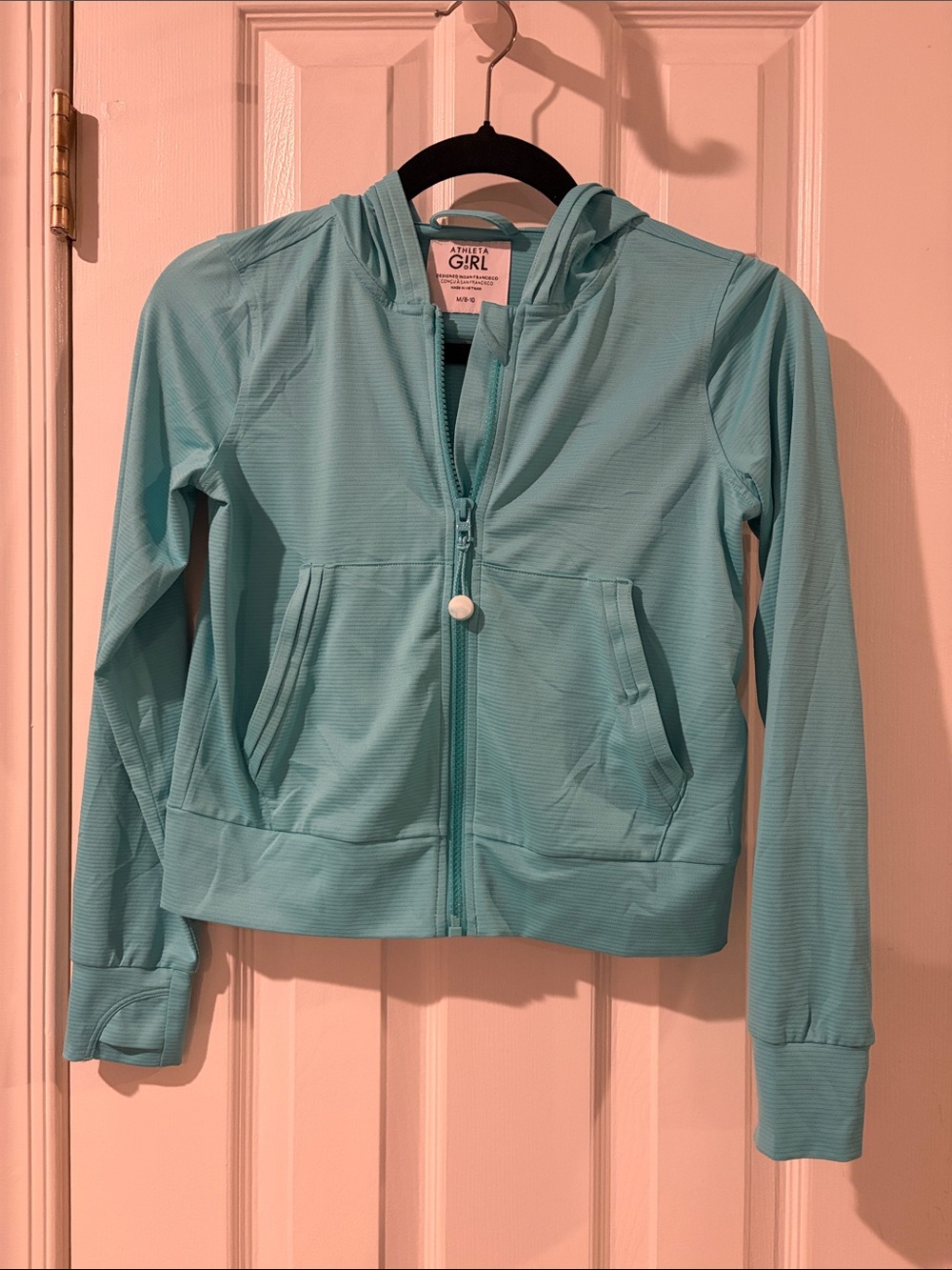 Athleta Girl Sunny Days UPF 30 Hooded Zip Jacket